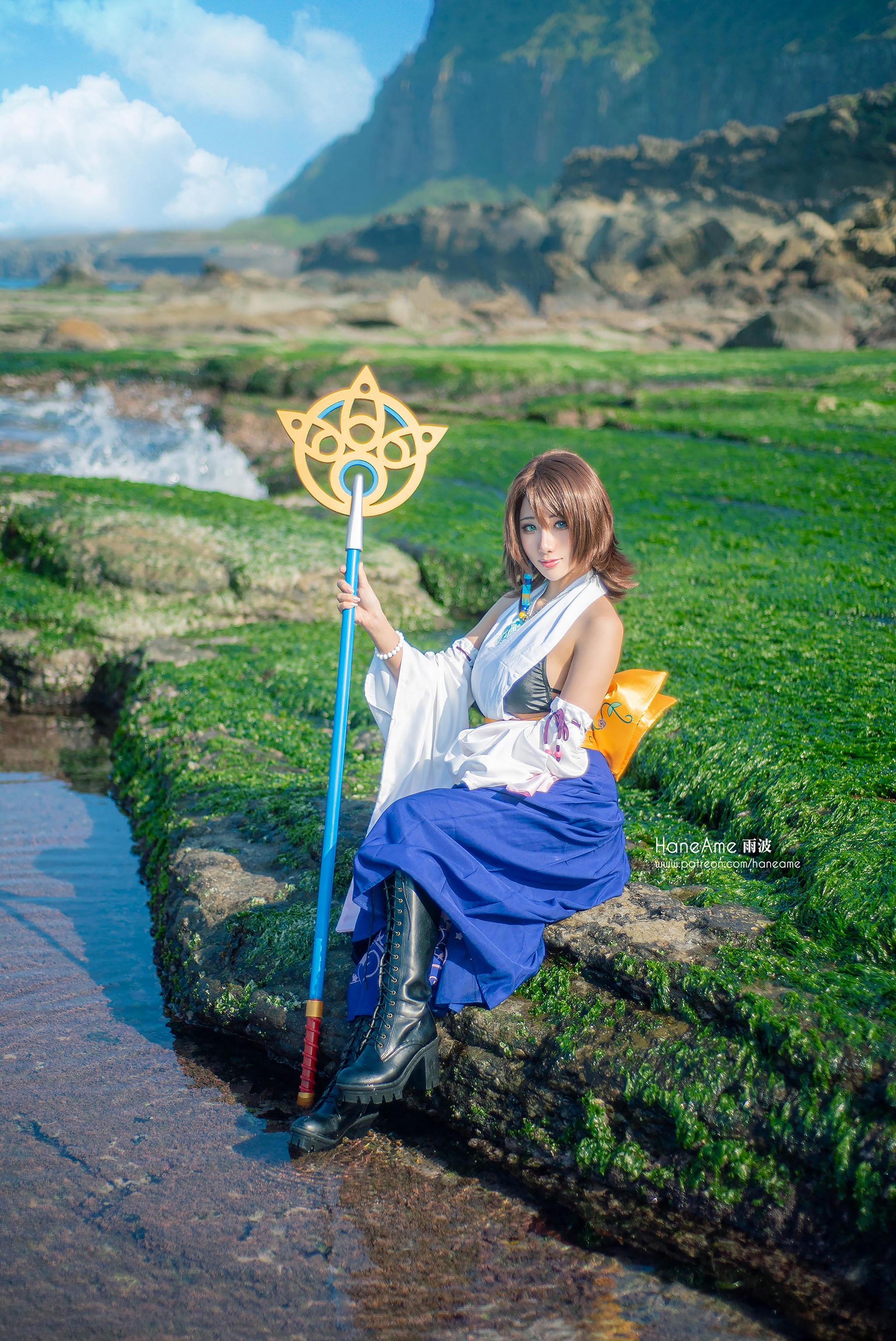 雨波_HaneAme - NO.018 Final Fantasy Yuna尤娜[19P]-XikXak